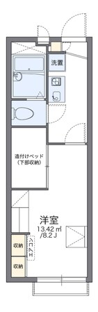 レオパレスヒライIVの物件間取画像